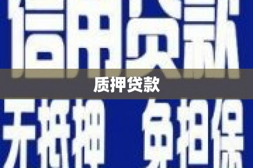东安质押贷款