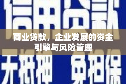 东安商业贷款，企业发展的资金引擎与风险管理