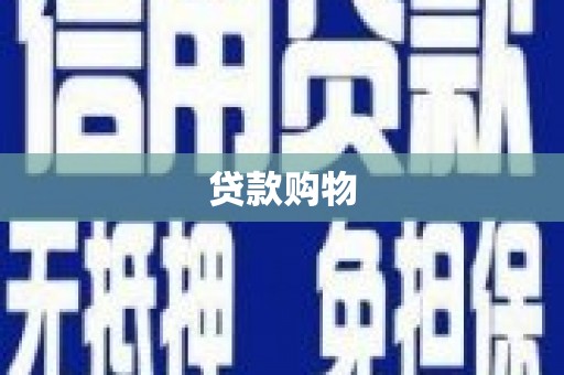 东安贷款购物