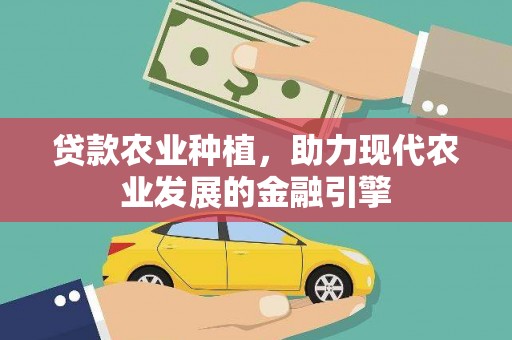 东安贷款农业种植，助力现代农业发展的金融引擎