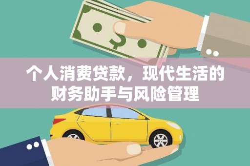 东安个人消费贷款，现代生活的财务助手与风险管理