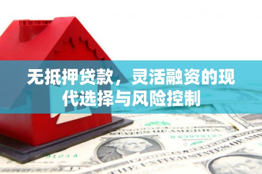 东安无抵押贷款，灵活融资的现代选择与风险控制