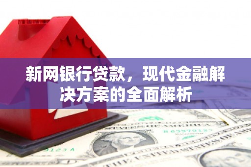 东安新网银行贷款，现代金融解决方案的全面解析