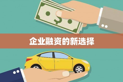 东安企业融资的新选择