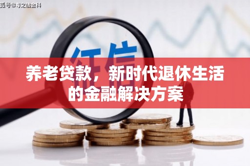 东安养老贷款，新时代退休生活的金融解决方案