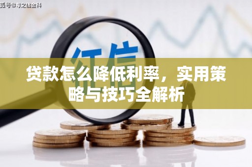 东安贷款怎么降低利率，实用策略与技巧全解析