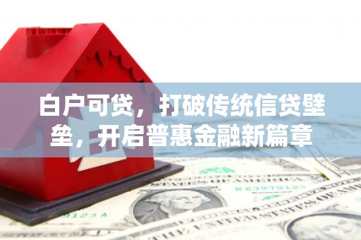 东安白户可贷，打破传统信贷壁垒，开启普惠金融新篇章