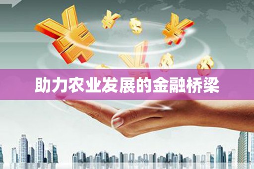 东安助力农业发展的金融桥梁