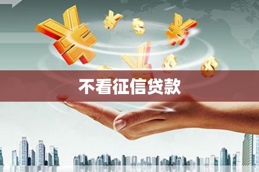 东安不看征信贷款