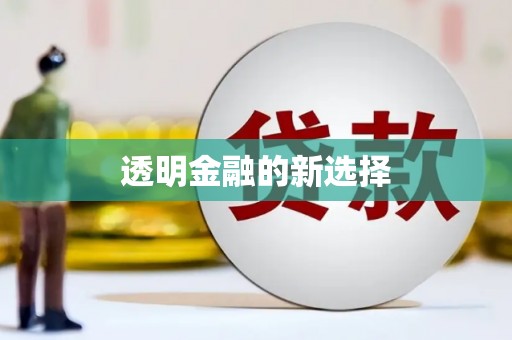 东安透明金融的新选择