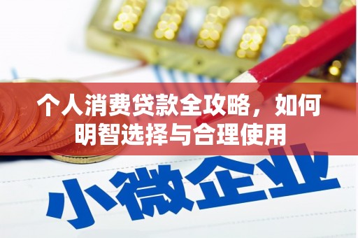 东安个人消费贷款全攻略，如何明智选择与合理使用
