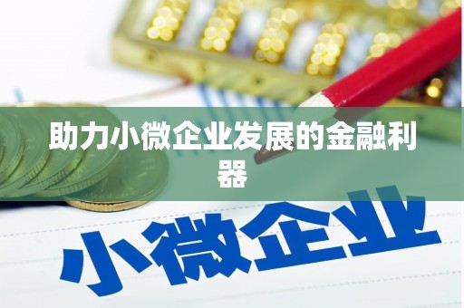 东安助力小微企业发展的金融利器