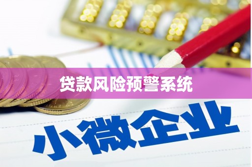 东安贷款风险预警系统